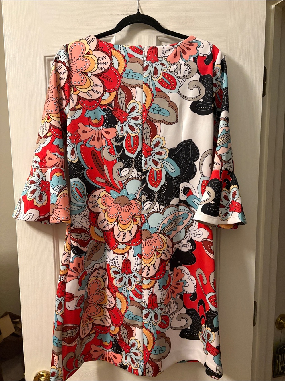 New York & Company Funky Floral Dress size M - Picture 5 of 6